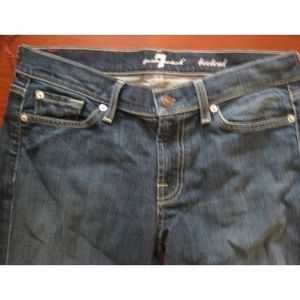 7 Seven For All Mankind Womens Bootcut Jeans Sz 30